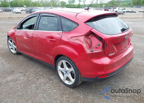 2012 Ford Focus Titanium из США, поврежденный, VIN 1FAHP3N26CL214736